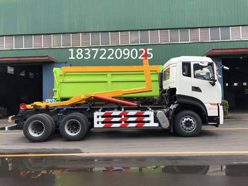 國(guó)六勾臂式垃圾車批量銷往我國(guó)的大江南北