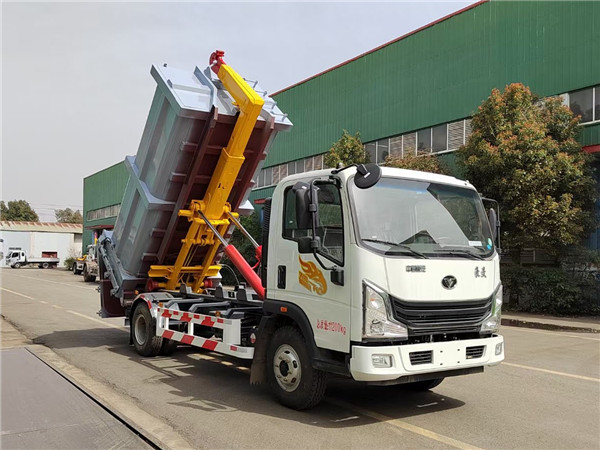 12噸重汽豪曼勾臂車